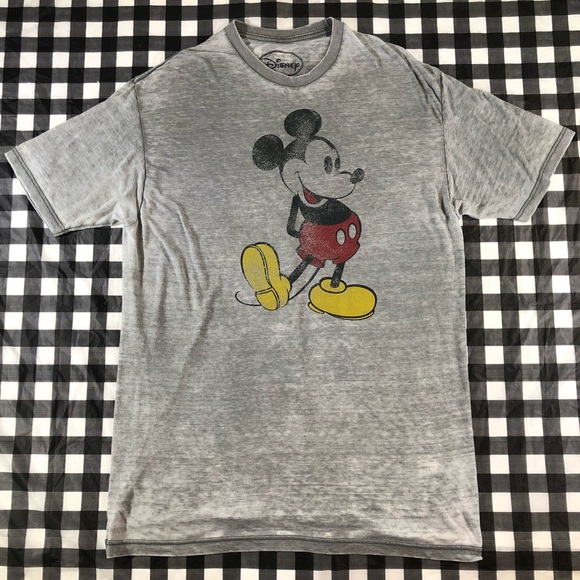 Disney Other - Mickey Mouse Disney Extremely Distressed Tee